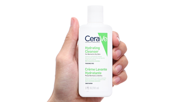 Sữa rửa mặt CeraVe Hydrating Cleanser sạch sâu cho da thường và da khô chai 88ml