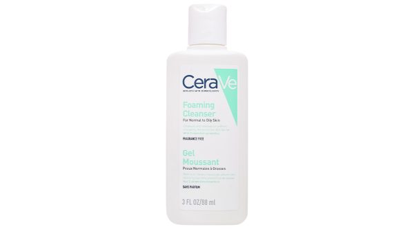 Sữa rửa mặt CeraVe Foaming Cleanser làm sạch sâu cho da chai 88ml