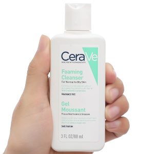 Sữa rửa mặt CeraVe Foaming Cleanser làm sạch sâu cho da chai 88ml