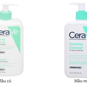 Sữa rửa mặt CeraVe Foaming Cleanser làm sạch sâu cho da chai 473ml