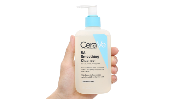 Sữa rửa mặt Cerave làm sạch dịu nhẹ cho da mụn nhạy cảm chai 236ml
