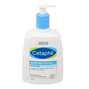 Sữa rửa mặt Cetaphil Gentle Skin Cleanser dịu nhẹ, làm sạch da chai 500ml