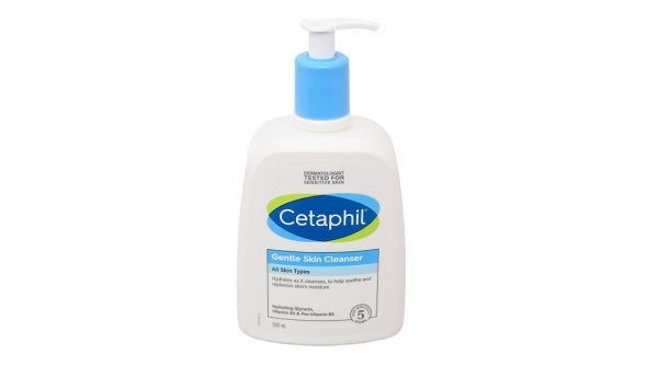 Sữa rửa mặt Cetaphil Gentle Skin Cleanser dịu nhẹ, làm sạch da chai 500ml