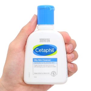 Sữa rửa mặt Cetaphil Oily Skin Cleanser dịu lành cho da dầu, nhạy cảm chai 125ml