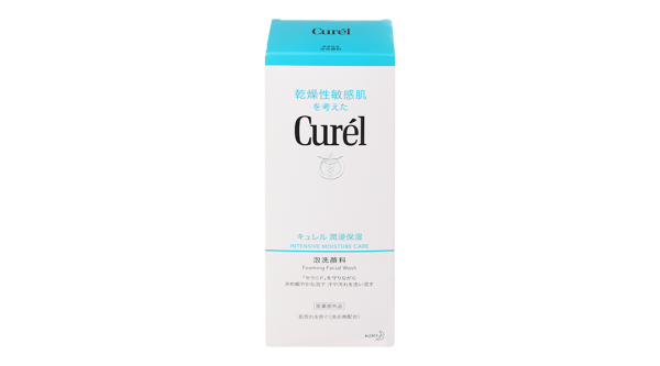 Sữa rửa mặt Curél cấp ẩm chuyên sâu cho da khô & nhạy cảm chai 150ml