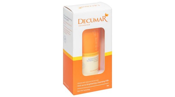 Sữa rửa mặt Decumar Anti-acne Brightening sáng da, mờ thâm tuýp 50g