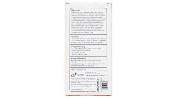 Sữa rửa mặt Decumar Anti-acne Brightening sáng da, mờ thâm tuýp 50g