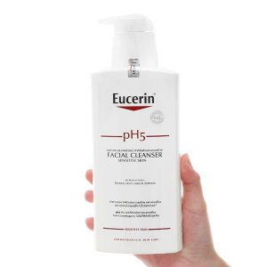 Sữa rửa mặt Eucerin pH5 Facial Cleanser sạch sâu cho da nhạy cảm chai 400ml