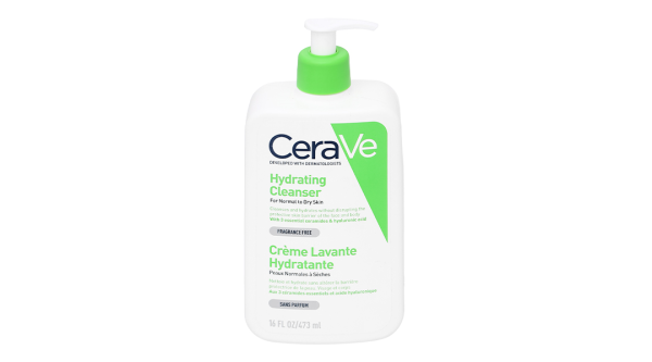 Sữa rửa mặt CeraVe Hydrating Cleanser sạch sâu cho da thường và da khô chai 473ml