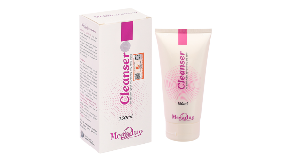 Sữa rửa mặt Megaduo Cleanser làm sạch da giúp da mịn màng, ngừa mụn tuýp 150ml