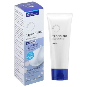 Sữa rửa mặt TRANSINO Clear Wash EX làm sạch sâu, se khít lỗ chân lông tuýp 100g