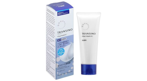 Sữa rửa mặt TRANSINO Clear Wash EX làm sạch sâu, se khít lỗ chân lông tuýp 100g