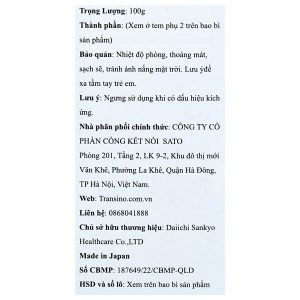 Sữa rửa mặt TRANSINO Clear Wash EX làm sạch sâu, se khít lỗ chân lông tuýp 100g