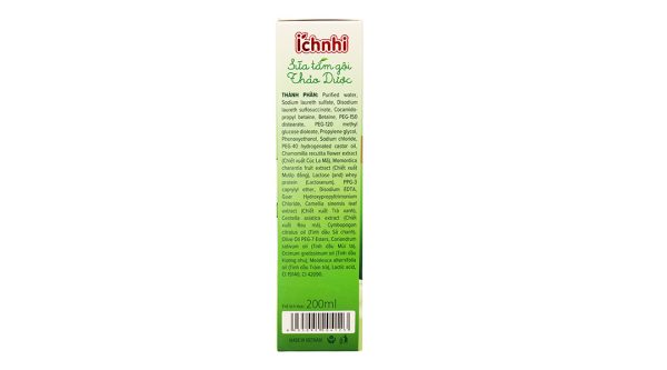 Sữa tắm gội Thảo Dược Ích Nhi giảm hăm da, rôm sảy cho bé chai 200ml