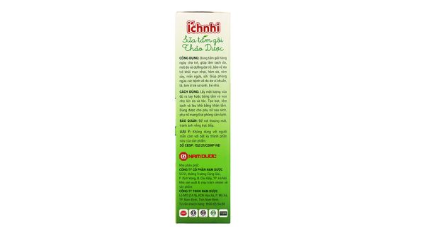 Sữa tắm gội Thảo Dược Ích Nhi giảm hăm da, rôm sảy cho bé chai 200ml