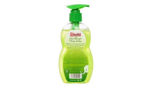 Sữa tắm gội Thảo Dược Ích Nhi giảm hăm da, rôm sảy cho bé chai 200ml