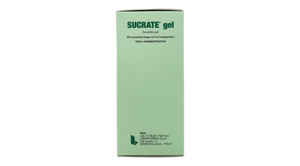 Hỗn dịch uống Sucrate Gel 1g trị viêm loét dạ dày, tá tràng (30 gói x 5ml)