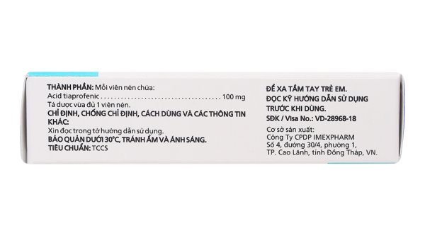 Sunigam 100 giúp giảm đau, kháng viêm (3 vỉ x 10 viên)