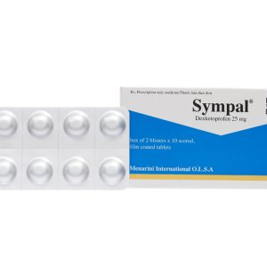 Sympal 25mg giảm đau, kháng viêm xương khớp (2 vỉ x 10 viên)