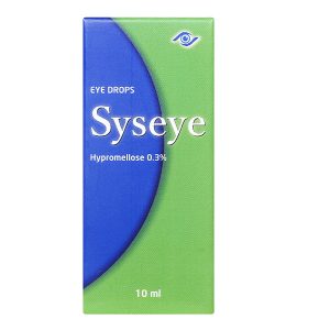 Dung dịch nhỏ mắt Syseye 0.3% giảm kích ứng mắt, khô mắt lọ 10ml
