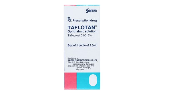 Dung dịch nhỏ mắt Taflotan 0.0015% trị tăng nhãn áp lọ 2.5ml