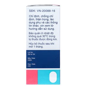 Dung dịch nhỏ mắt Taflotan 0.0015% trị tăng nhãn áp lọ 2.5ml