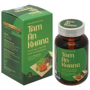 Tâm An Khang bồi bổ sức khỏe, an thần, giúp ngủ ngon hộp 30 viên