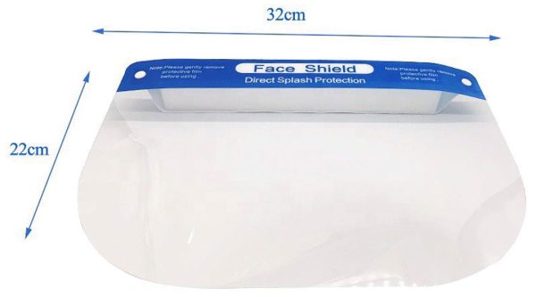 Tấm chắn giọt bắn Face Shield Mask (33cm x 21cm)