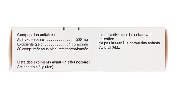 Tanganil 500mg trị chóng mặt (3 vỉ x 10 viên)