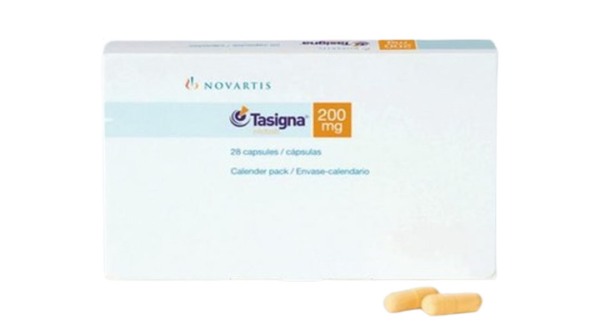 Tasigna 200mg điều trị bạch cầu tủy mạn (7 vỉ x 4 viên)