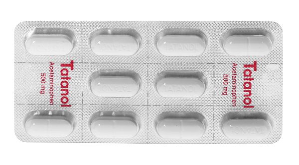 Tatanol 500mg giảm đau, hạ sốt (10 vỉ x 10 viên)