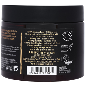 Tẩy tế bào chết Cocoon hạt cà phê làm sạch da chết cơ thể hũ 200ml