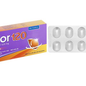 Telfor 120 trị các triệu chứng viêm mũi dị ứng, mày đay (2 vỉ x 10 viên)