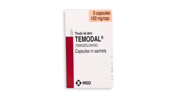 Temodal 100mg điều trị u nguyên bào thần kinh (5 gói x 1 viên)