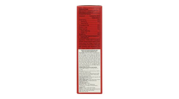 Thạch Collagen Nhân Sâm Mới giúp hạn chế lão hóa da hộp 10 gói x 12g