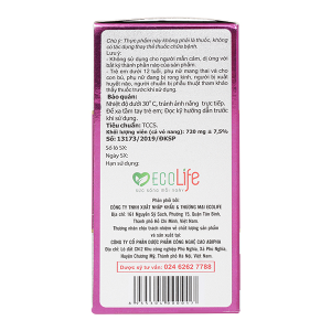 Ginkgo Natto Coenzym Q10 hỗ trợ tăng cường tuần hoàn máu não hộp 100 viên