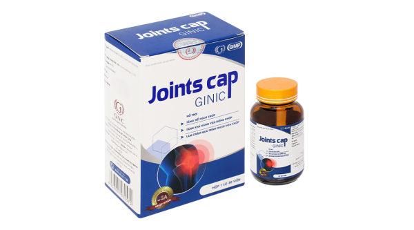 Joints Cap Ginic hỗ trợ tăng tiết dịch khớp hộp 30 viên