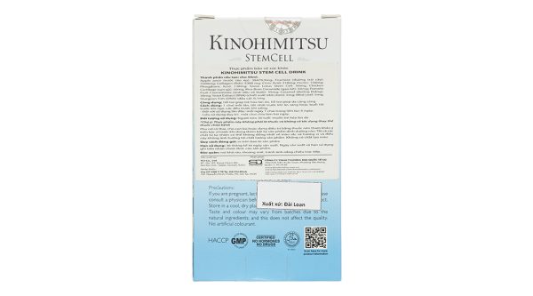 Nước uống Kinohimitsu StemCell hạn chế lão hóa da hộp 2 chai x 50g