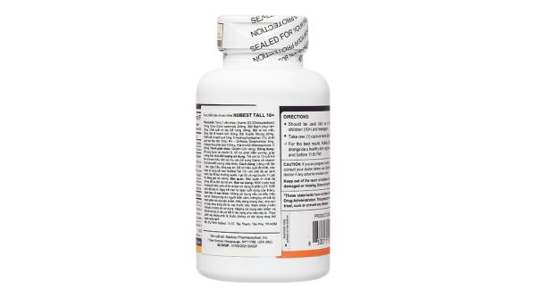 NuBest Tall 10+ hỗ trợ phát triển xương, giúp xương chắc khỏe lọ 60 viên