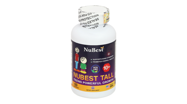 NuBest Tall 10+ hỗ trợ phát triển xương, giúp xương chắc khỏe lọ 60 viên