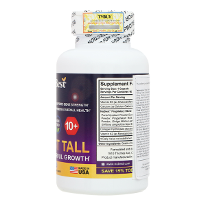 NuBest Tall 10+ hỗ trợ phát triển xương, giúp xương chắc khỏe lọ 60 viên