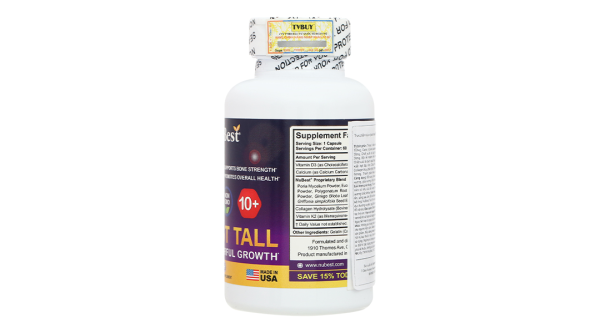 NuBest Tall 10+ hỗ trợ phát triển xương, giúp xương chắc khỏe lọ 60 viên