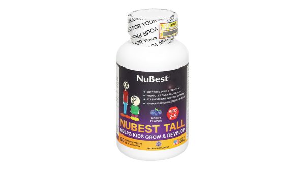 NuBest Tall Kids giúp tăng cường sức khỏe, hỗ trợ phát triển xương lọ 60 viên