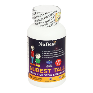 NuBest Tall Kids giúp tăng cường sức khỏe, hỗ trợ phát triển xương lọ 60 viên