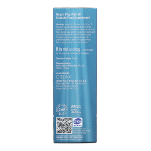 Dầu cá Ocean Plus hỗ trợ tăng cường sức khỏe não bộ, mắt, tim mạch hộp 30 viên