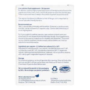 Optibac Intimate Flora For Women bổ sung lợi khuẩn cho nữ giới hộp 30 viên