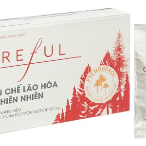 Oreful tinh chất dầu thông đỏ hạn chế lão hóa hộp 10 viên