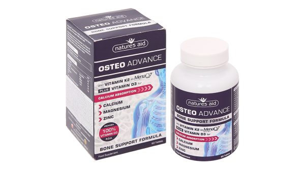 Osteo Advance bổ sung vitamin, giúp xương, răng chắc khỏe hộp 60 viên