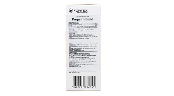 Siro PropsImmuno giúp tăng cường miễn dịch cho trẻ chai 100ml