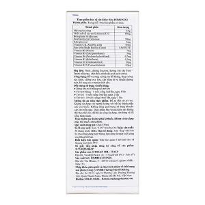 Siro Immunix3 Children hỗ trợ tăng cường đề kháng chai 150ml